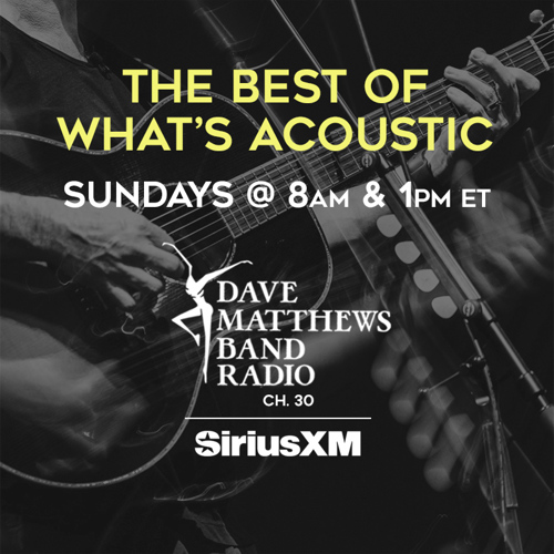 The Best Of What's Acoustic On DMB Radio article thumbnail image