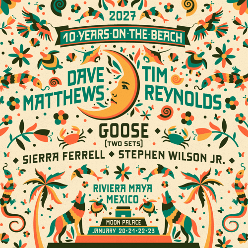 Announcing Dave Matthews & Tim Reynolds Riviera Maya, Mexico 2027 article thumbnail image