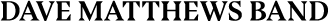 Dave Matthews Band logo - Navigate Home